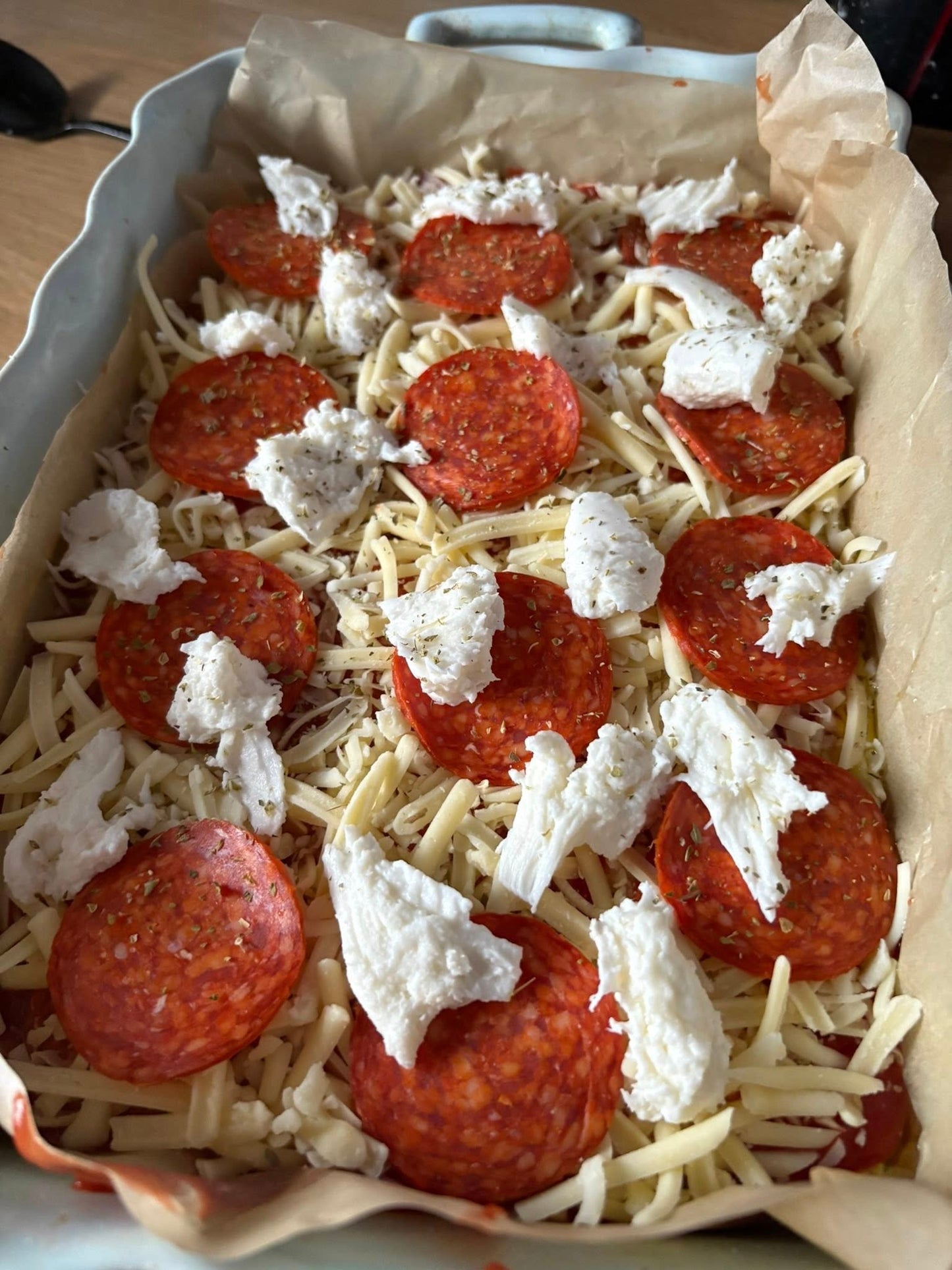 Deep Dish Focaccia Pizza