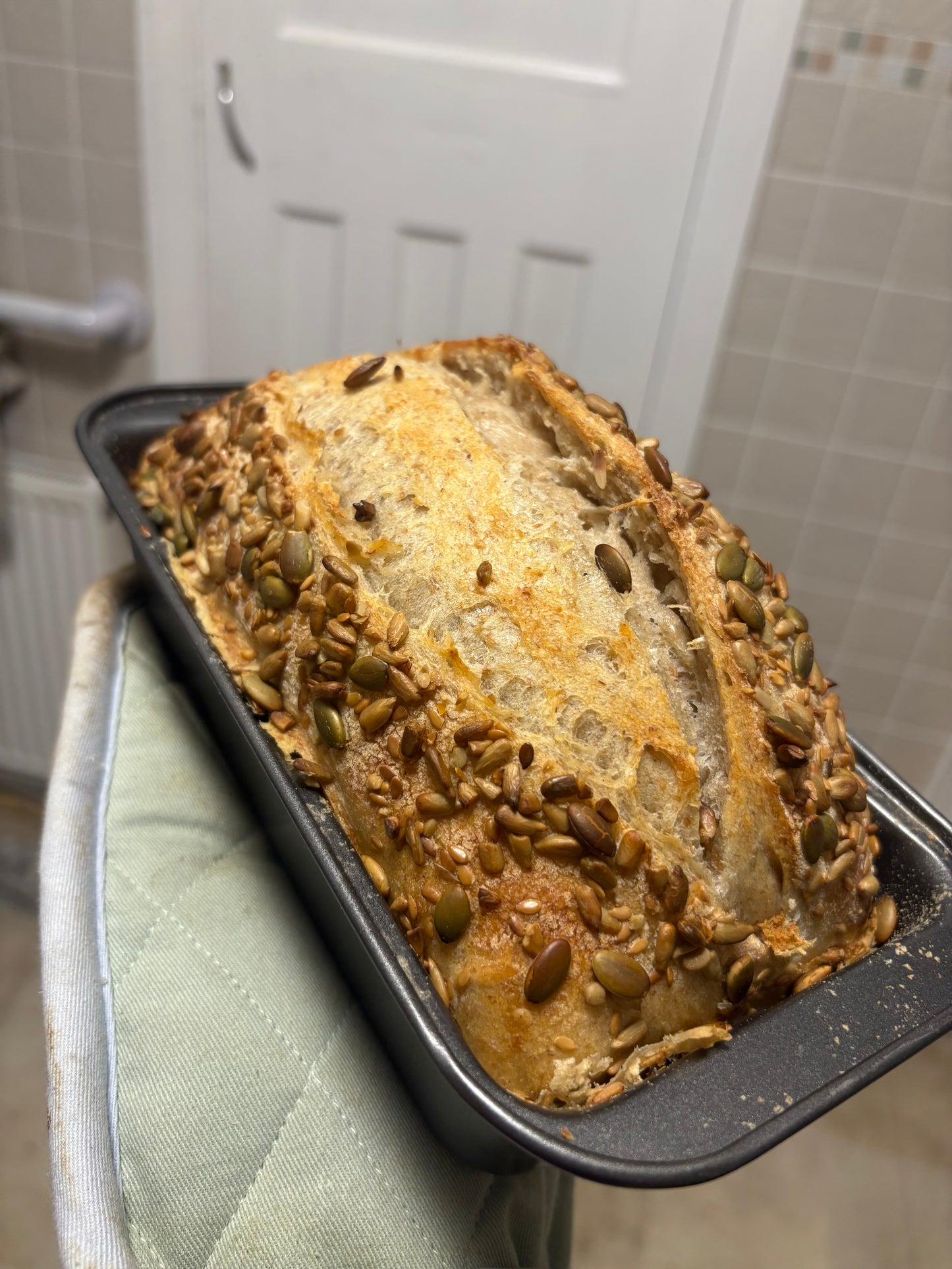 Seeded loaf