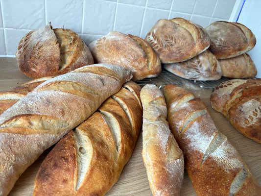 Sourdough Baguettes