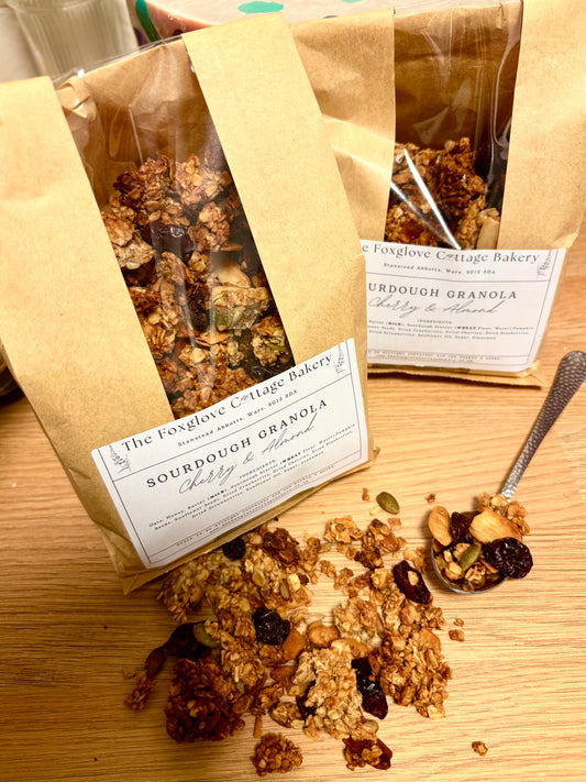 Sourdough Granola - Cherry and Almond